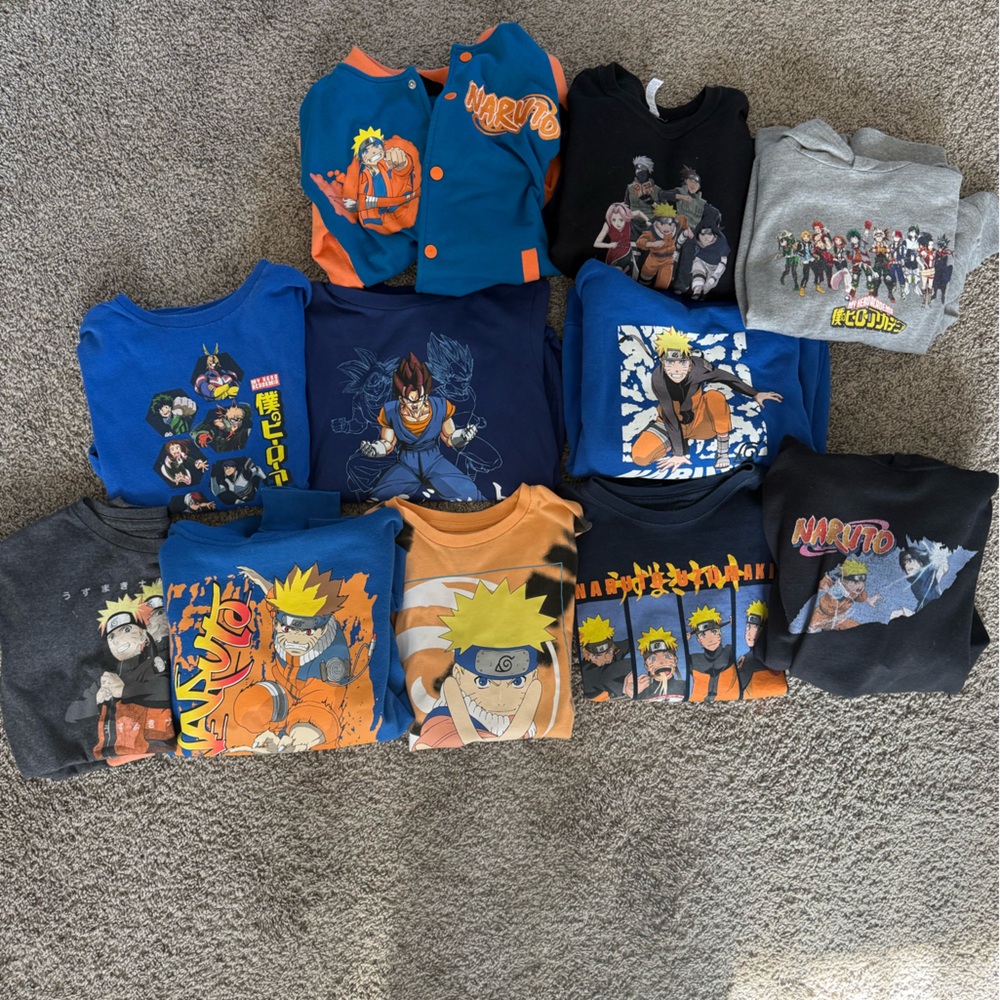 Naruto Graphic T-Shirts and Onesies Collection